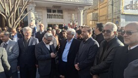 حضور باشکوه مردم مشهد در راهپیمایی و محکومیت اغتشاشات اخیر