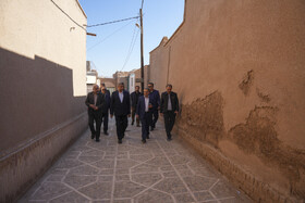 بازدید مدیرکل بازرسی استان از ابنیه تاریخی کرمان