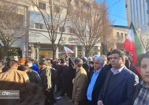 خروش مردم مشهد ودر کنار ملت یکپارچه ایران اسلامی