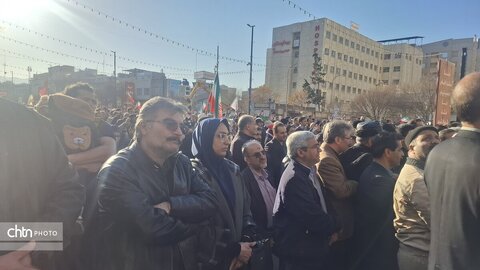 خروش مردم مشهد ودر کنار ملت یکپارچه ایران اسلامی