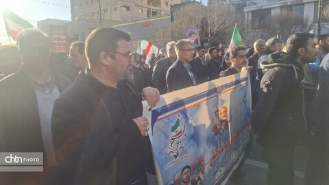 خروش مردم مشهد ودر کنار ملت یکپارچه ایران اسلامی