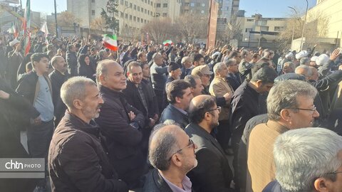 خروش مردم مشهد ودر کنار ملت یکپارچه ایران اسلامی