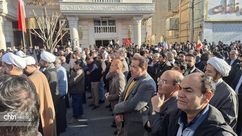 خروش مردم مشهد ودر کنار ملت یکپارچه ایران اسلامی