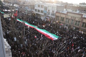 حضور پر خروش مردم تبریز در محکومیت اقدامات تروریست‌های مسلح