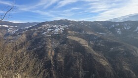 زمستان در ارتفاعات گلستان