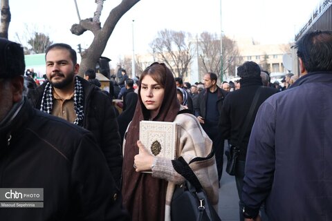 حضور پر خروش مردم تبریز در محکومیت اقدامات تروریست‌های مسلح