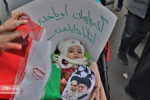 حضور پر خروش مردم تبریز در محکومیت اقدامات تروریست‌های مسلح