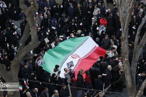 حضور پر خروش مردم تبریز در محکومیت اقدامات تروریست‌های مسلح