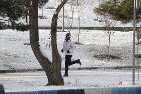 عینالی تبریز در برف