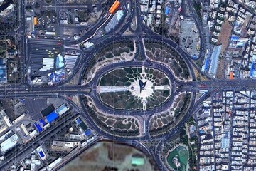 بارگذاری تصاویر ماهواره‌ خیام در نمایشگر ماهواره‌ای شهرداری تهران