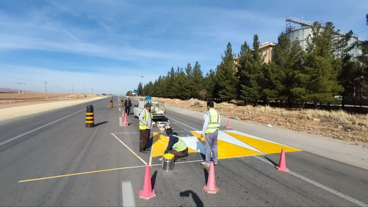 بیش از ۵ هزار کیلومتر از راه‌های مواصلاتی استان کرمانشاه خط‌کشی شد