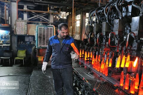 تولید ملی در صنایع شیشه و گاز