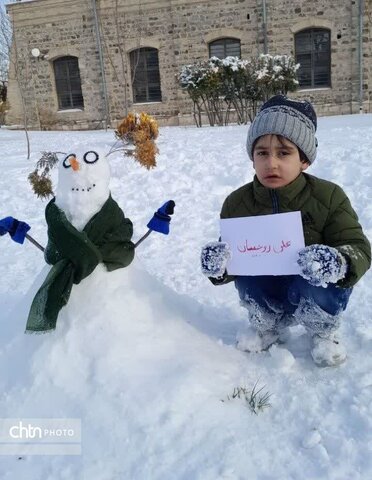 جشنواره آدم برفی در کارخانه کبریت