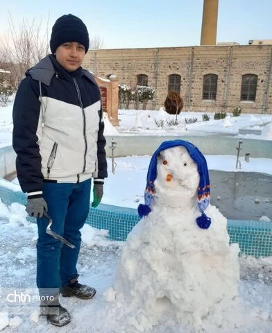 جشنواره آدم برفی در کارخانه کبریت