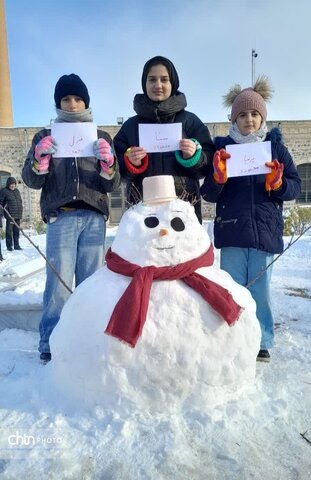 جشنواره آدم برفی در کارخانه کبریت