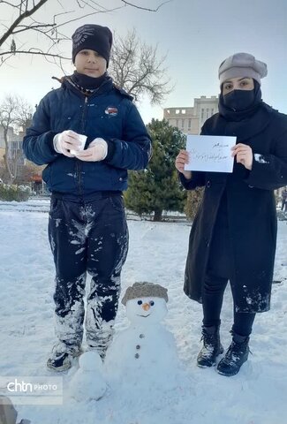 جشنواره آدم برفی در کارخانه کبریت