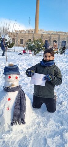 جشنواره آدم برفی در کارخانه کبریت