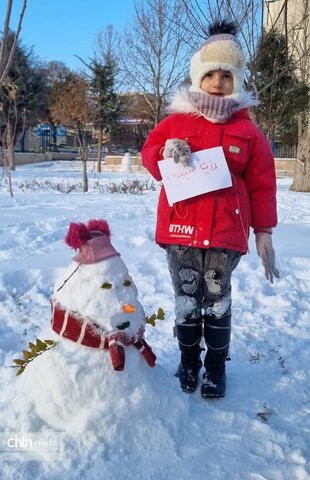 جشنواره آدم برفی در کارخانه کبریت
