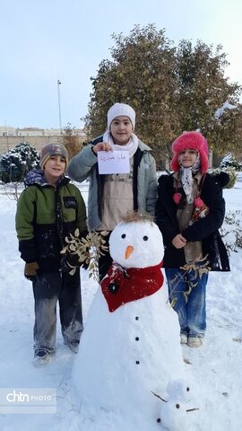 جشنواره آدم برفی در کارخانه کبریت