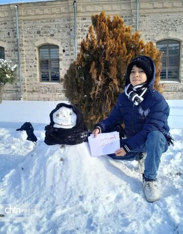 جشنواره آدم برفی در کارخانه کبریت