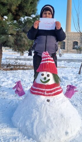 جشنواره آدم برفی در کارخانه کبریت