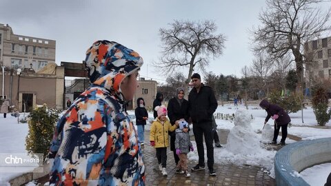 جشنواره آدم برفی در کارخانه کبریت