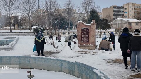 جشنواره آدم برفی در کارخانه کبریت