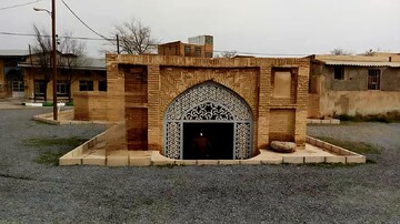 مرمت حمام و آب‌انبار تاریخی ابراهیم‌آباد پایان یافت