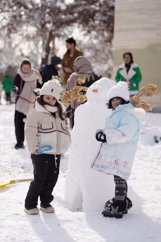 جشنواره آدم برفی خوی