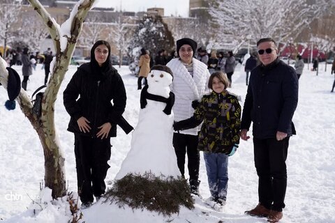 جشنواره آدم برفی خوی