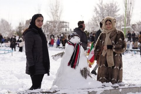 جشنواره آدم برفی خوی