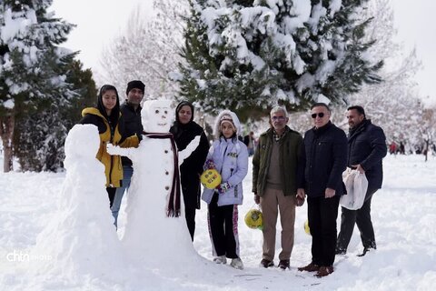 جشنواره آدم برفی خوی