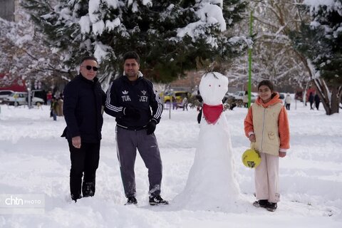 جشنواره آدم برفی خوی