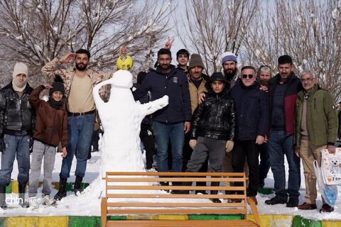 جشنواره آدم برفی خوی