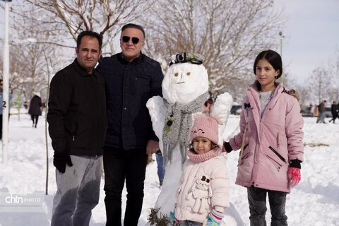 جشنواره آدم برفی خوی