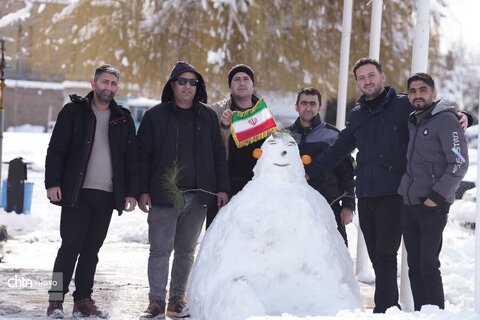 جشنواره آدم برفی خوی