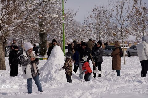 جشنواره آدم برفی خوی