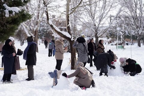 جشنواره آدم برفی خوی