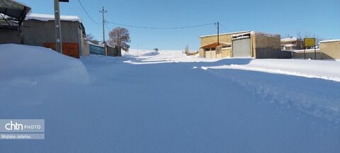 رخ برفیروستای حاج سیران دهستان قره پشتلوی پایین شهرستان زنجان