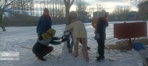 رخ برفیروستای حاج سیران دهستان قره پشتلوی پایین شهرستان زنجان