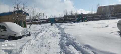 رخ برفیروستای حاج سیران دهستان قره پشتلوی پایین شهرستان زنجان