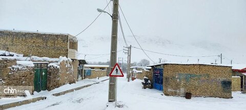 رخ برفیروستای حاج سیران دهستان قره پشتلوی پایین شهرستان زنجان