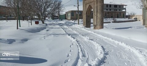 رخ برفیروستای حاج سیران دهستان قره پشتلوی پایین شهرستان زنجان