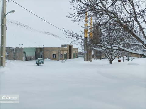 رخ برفی روستای حاج سیران دهستان قره پشتلوی پایین شهرستان زنجان