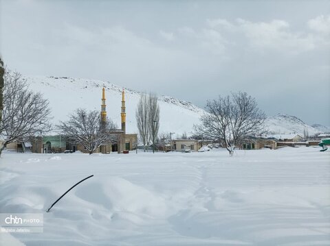 رخ برفیروستای حاج سیران دهستان قره پشتلوی پایین شهرستان زنجان