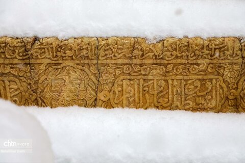 بارش برف سنگین در اردبیل