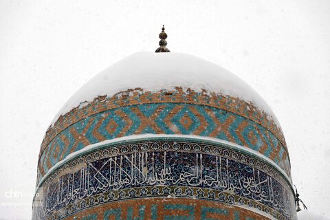 بارش برف سنگین در اردبیل