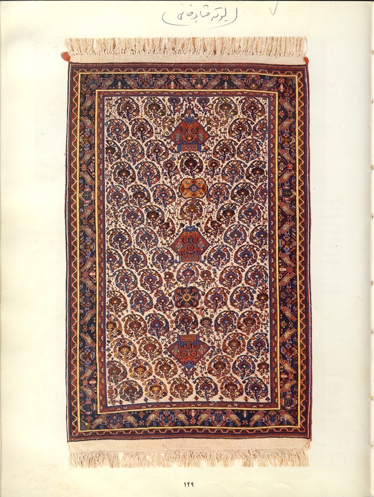 کاخ سیاستمدارانی که با فرش ایرانی تزئین شده است