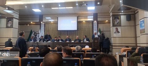 معاون رئیس جمهور در روستای پشته  شهرستان تایباد