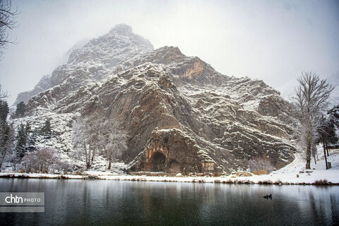 وقتی رخت سفید تاق بستان را باشکوه تر از همیشه می کند